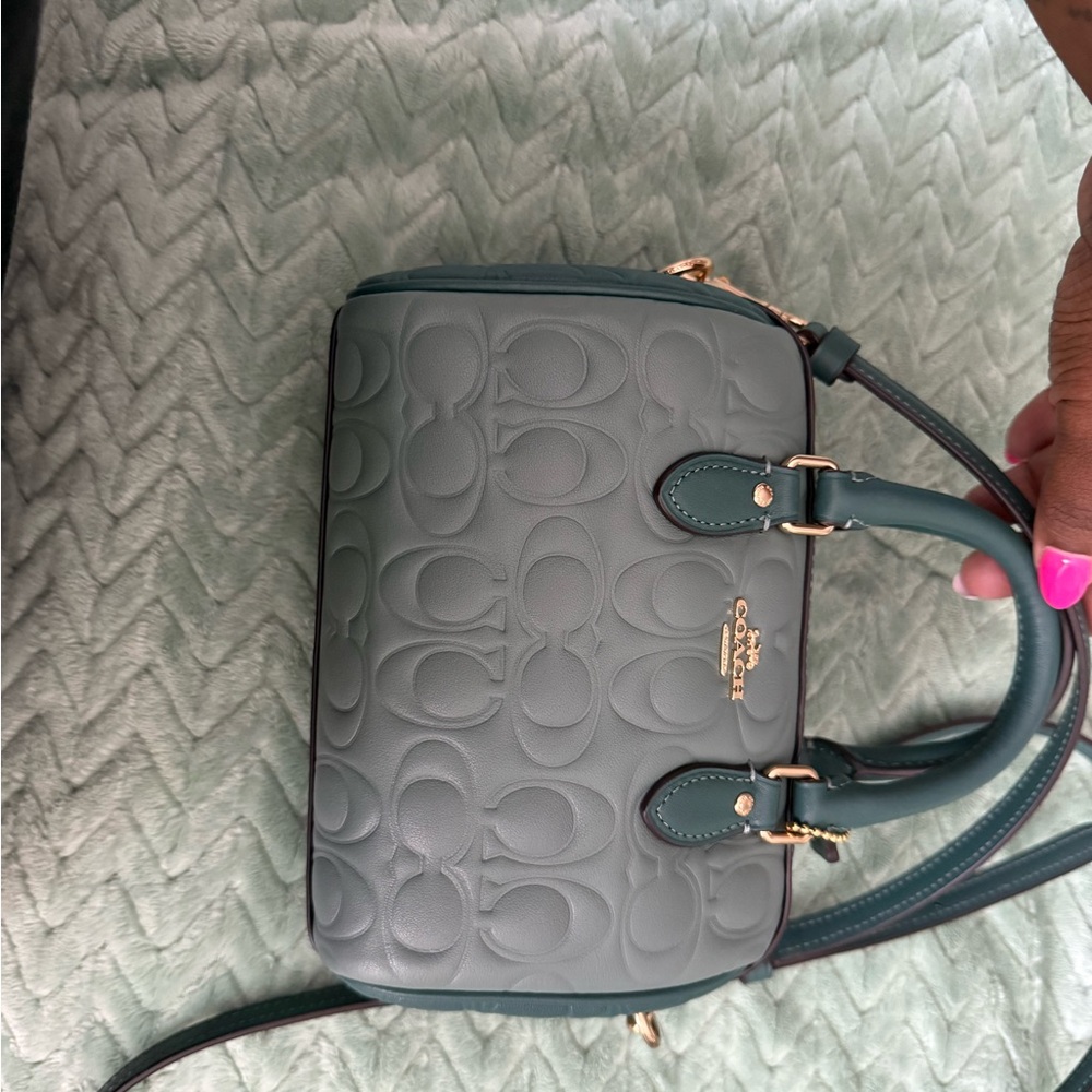 Coach Green Mini Rowan